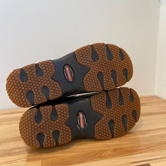 Dickies Womens Professional Black Leather Slip-On Clogs lightweight in 8.5 - Picture 8 of 15